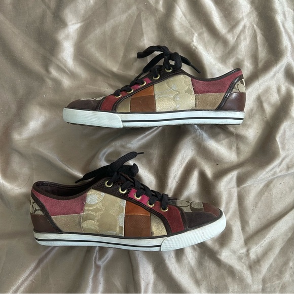 Coach Brown Low Top Sneakers